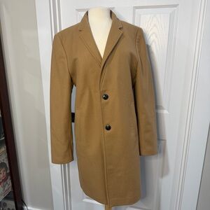 Zara Women's Camel Pea Coat